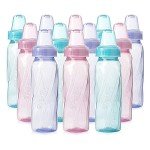 Evenflo Classic Plastic Baby Bottles - 8 Ounce