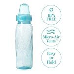 Evenflo Classic Plastic Baby Bottles - 8 Ounce