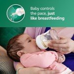 Philips Avent 4-Pack Glass Baby Bottles, 4oz