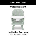 Jeep Milestone 6-in-1 High Chair - Sage Green
