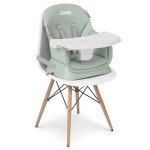 Jeep Milestone 6-in-1 High Chair - Sage Green
