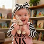 Baby Girl Little Sister Sleeper Gown Pajamas