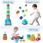 Infant Stacking Blocks with Shape Sorter