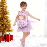 Gloveleya Ballerina Plush Toddler Backpack - 9 inches
