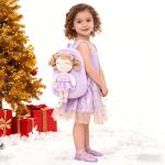 Gloveleya Ballerina Plush Toddler Backpack - 9 inches