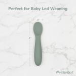 Soft Silicone Baby Spoons for Self-Feeding