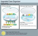 Baby-Nagelknipser Sicherer elektrischer Baby-Nagelschneider, Baby-Nagelfeile-Kit