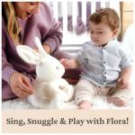 GUND Baby Flora Bunny Singing Plush Toy, 12