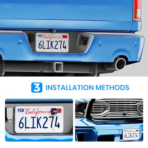 AUTO-VOX 1080P Waterproof 180° Reverse Camera