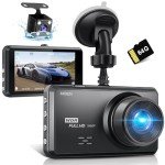Miden S7 Dual Dash Cam with 64G SD Card