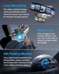 PRUVEEO 360° 4 Channel Dash Cam with GPS