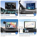 9" Wireless Apple CarPlay & Android Auto Dash Cam