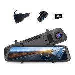 1080P HD Dual Camera Dash Cam with Wi-Fi