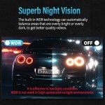 4K Mirror Dash Cam with Rear View & GPS