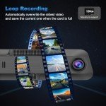 1080P HD Dual Camera Dash Cam with Wi-Fi