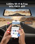 WOLFBOX G850 12" 4K Smart Mirror Dash Cam