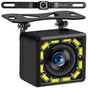 INCLAKE Ultra HD Car Backup Camera with Night Vision