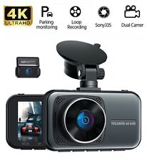 Toguard 4K Dual Dash Cam with 3-inch LCD