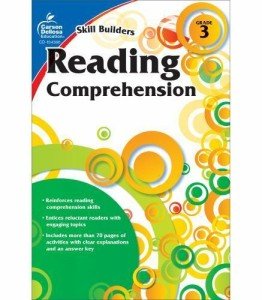 Carson Dellosa Skill Builders Reading Comprehension 3rd Grade Workbook, Fiction and Nonfiction Passages, Vocabulary Word Search, and More, Classroom or Homeschool Curriculum