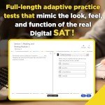 Princeton Review Digital SAT Premium Prep, 2025: 5 Full-Length Practice Tests (2 in Book + 3 Adaptive Tests Online) + Online Flashcards + Review & Tools (2025) (College Test Preparation)