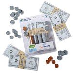 Learning Resources Pretend Play Money - 150 Pieces, Ages 3+ Play Money for Kids, Pretend Money for Kids, Play Money Set, Money and Banking Play Toys, Toddler Learning Toys, for Kids