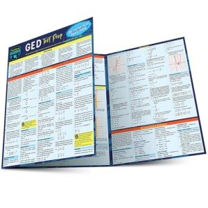 GED Test Prep Mathematical Reasoning: a QuickStudy Laminated Reference Guide (Quick Study Academic)