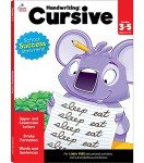 Carson Dellosa Grades 2-5 Cursive Handwriting Workbook, Writing Book With Sight Words, Sentences, and Letter Tracing Activities, Classroom or Homeschool Curriculum
