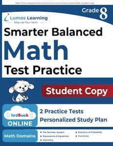 SBAC Online Assessments and Common Core Practice: Grade 8 Math, Student Copy