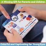 Phonics Flash Cards - Learn to Read in 20 Stages - Digraphs CVC Blends Long Vowel Sounds - Games for Kids Ages 4-8 Kindergarten First Second Grade Homeschool Educational Study Activity