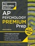 Princeton Review AP Psychology Premium Prep, 22nd Edition: For the NEW 2025 Exam: 3 Practice Tests + Digital Practice + Content Review (College Test Preparation)