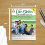 Mark Twain Life Skills Mental Health Workbook for Kids, Grades 5-8 Anxiety, Stress, Financial Literacy, Social Emotional Learning, and More, Classroom or Homeschool Curriculum