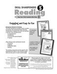 Skill Sharpeners: Reading, Grade 5 Workbook