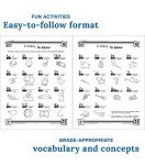 Skills For Success Elementary Spanish Workbook for Kids, Grades K-5 Spanish Vocabulary, Puzzles, and Writing Practice, Kindergarten — 5th Grade Spanish Classroom or Homeschool Curriculum