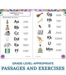 Carson Dellosa Skill Builders K-5 French Workbook, Alphabet, Vocabulary, Numbers, Geography, and More, Kindergarten to 5th Grade Classroom or Homeschool Curriculum