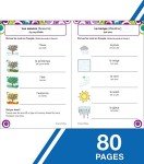 Carson Dellosa Skill Builders K-5 French Workbook, Alphabet, Vocabulary, Numbers, Geography, and More, Kindergarten to 5th Grade Classroom or Homeschool Curriculum