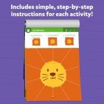 Skillmatics Scissor Skills Activity Book - Snip, Snip, Art & Craft Kit for Kids, 2 Child-Safe Scissors, 25 Fun Activities, TikTok Viral Sensation, Gifts for Girls & Boys Ages 3, 4, 5, 6, 7