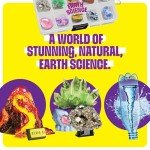 Earth Science Kit for Kids - Kits for Kids Age 8-12, 8 9 10 Year Old Boy Birthday Gift - Gifts Boys & Girls - Volcano Experiments - STEM Toys Ages 8-10