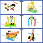 SplashNSpray STEM Robotics Science Kit for Kids Age 8-12, Educational Science Experiments Projects, Engineering Building Toy Electronic Motor Robot Craft, Big Boys & Girls Toys Birthday Present