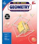 Carson Dellosa The 100 Series Geometry Workbook, Math Book for Grades 8 and Up Covering Trigonometry, Geometric Equations, and More, Classroom or Homeschool Curriculum (Volume 7)