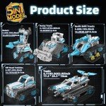 Suplanet STEM Robot for Kids Ages 8-14, 5-in-1 Remote Control and APP Programmable Robot Toys - 720 Pcs DIY Building Science Educational Kit, Building Block Birthday Present for Teen Boys Girls