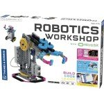 Thames & Kosmos Robotics Workshop with Micro:Bit STEM Experiment Kit, Creative, Educational Coding & Programming Curriculum for Home & School Use, Utilizes MakeCode App to Learn Python, Javascript