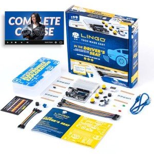 LINGO STEM Coding Kit - Build & Code Your Own Backup Sensor for Car - Learn Coding with Step-by-Step Guides - STEM Projects for Kids Ages 13+ Years for Birthdays & Holidays