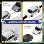 LINGO STEM Coding Kit - Build & Code Your Own Backup Sensor for Car - Learn Coding with Step-by-Step Guides - STEM Projects for Kids Ages 13+ Years for Birthdays & Holidays