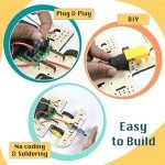 Butterfly Edufields 10in1 STEM Robotics Kit for Kids 8-12-14, Robot Kit for 8-10, Electronics for Kids 8-12, Engineering Kits for Kids Age 8-12, Science Kits for Kids Age 12-14, Circuit Board for Kids