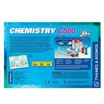 Thames & Kosmos Chemistry Chem C500 Science Kit with 28 Guided Experiments 48 Page Science Guide Parents’ Choice Silver Award Winner, 13.1" L x 2.6" W x 8.9" H