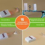 Teenii Optics Science Kit About Light Experiment for Kids, STEM Physics Lab Set Students Education Toys Brithday Gift for Boys Girls Age 8~16 Year Old