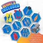 Take Apart Toys Engine Building Kit with Lights, Sounds & Over 20 COOL MECHANIC TOY TOOLS for Kids - Great for Children all Ages - #1 Best Boys Toys Gifts for Boys Idea ! - Hours of Educational Fun!