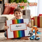 Apitor STEM Robotics Kits, Educational Toy Science Kits with Storage Box, App RC Toys Coding Robots for Kids 8 9 10 11 12 Years Old