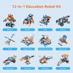 Apitor STEM Robotics Kits, Educational Toy Science Kits with Storage Box, App RC Toys Coding Robots for Kids 8 9 10 11 12 Years Old