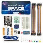 Adventure Kit: 30 Days Lost in Space | Premium STEM Coding Course for Adults & Teens | Robotics & Engineering Projects with Expert Teachers | Arduino IDE Compatible Kit